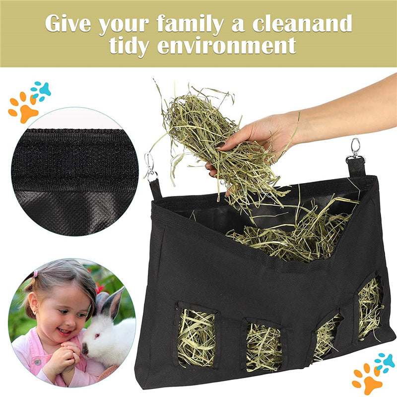 BunnyFeast Premium Rabbit Hay Feeder for clean and organized feeding