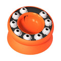 PawSpin™ interactive cat puzzle feeder available in orange and pink