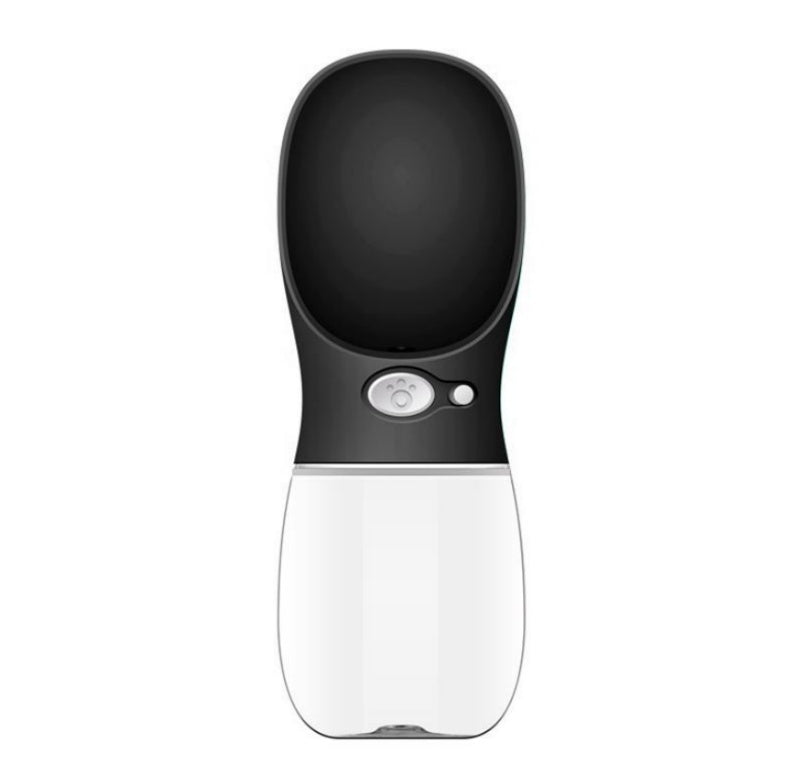Compact pet water bottle travel-friendly design