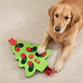 Top view of PawPuzzle™ interactive slow feeder puzzle toy for dogs