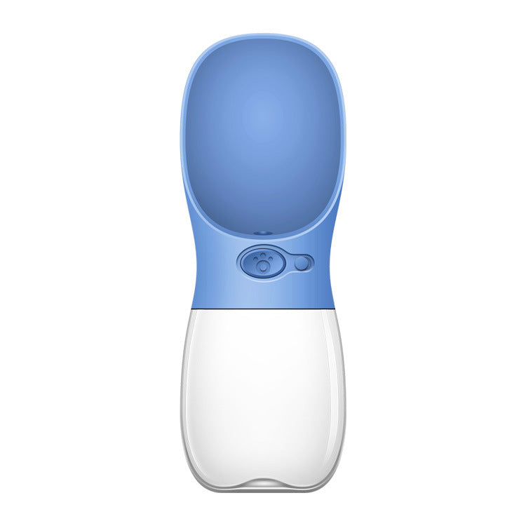 Leak-proof dog and cat water bottle for outdoor use