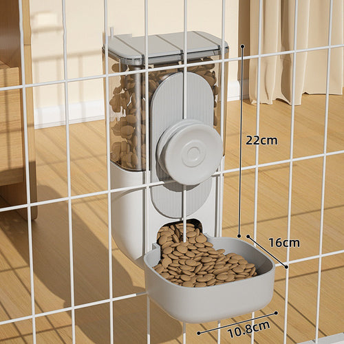 pawfeast-gravity-pet-feeder-round. - PawsomeHaven