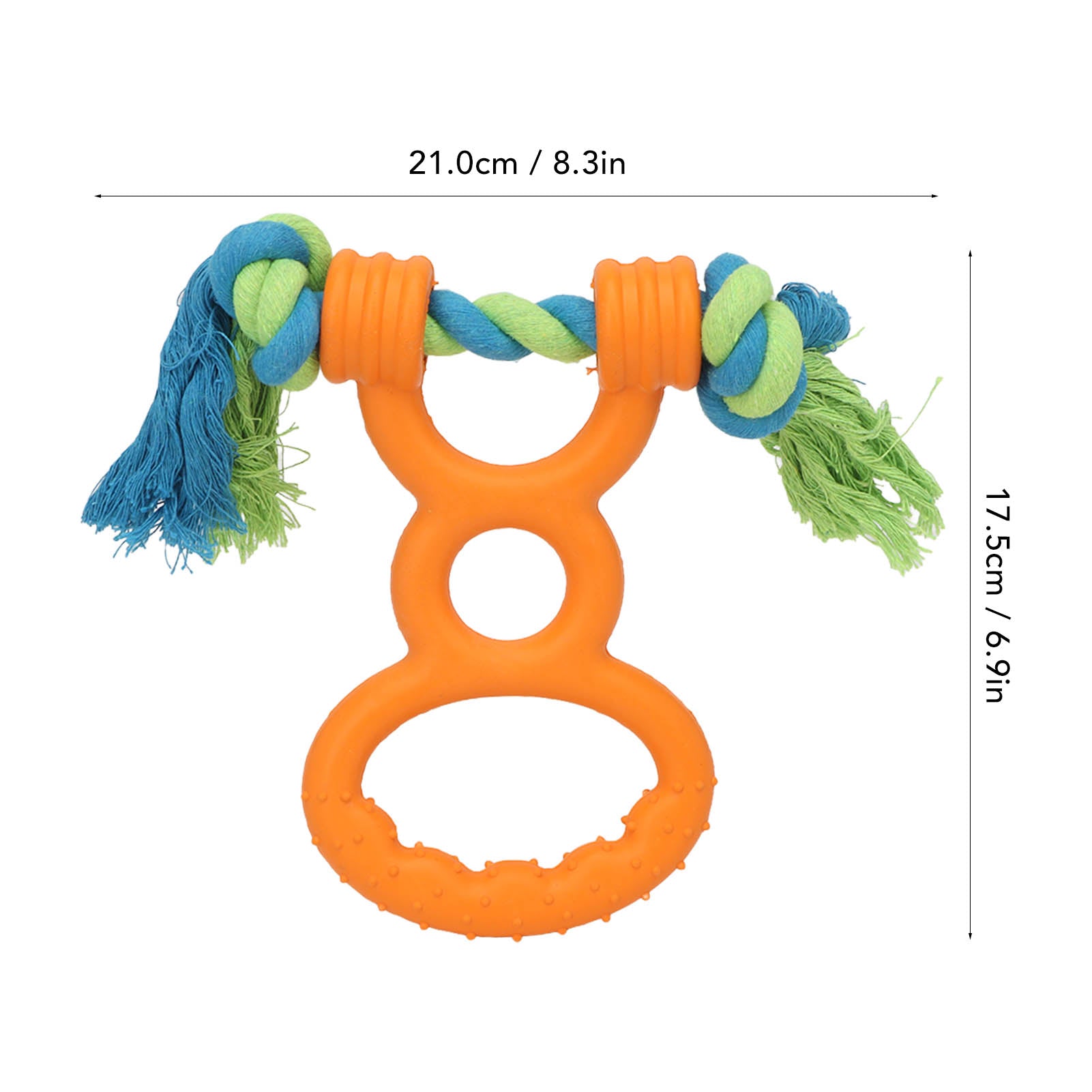 Happy dog enjoying PawGrip™ interactive chew toy