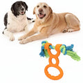 PawGrip™ dog toy showing key features and textured grip